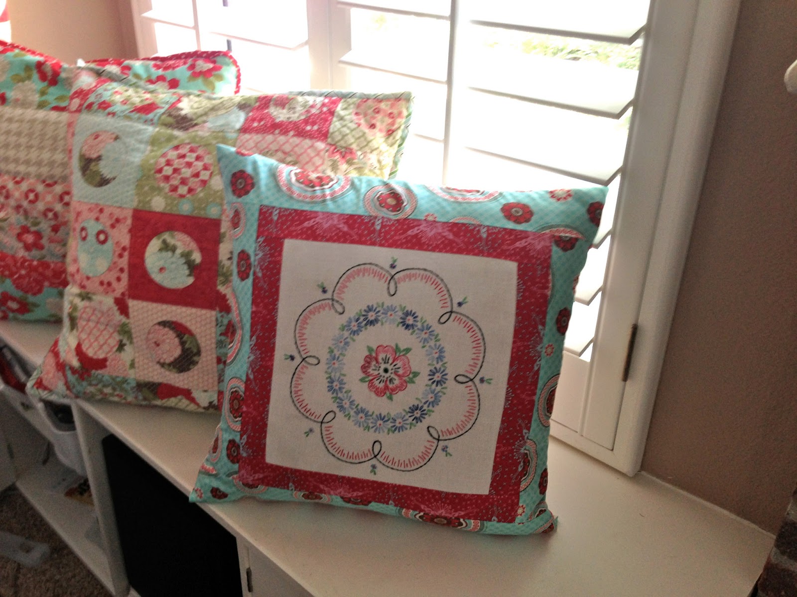 Jedi Craft Girl Vintage Tea Towel Pillow