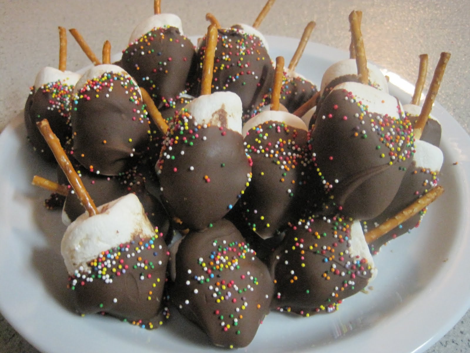 Corcoran Street Kitchen Chocolate Covered Marshmallow Dreidels