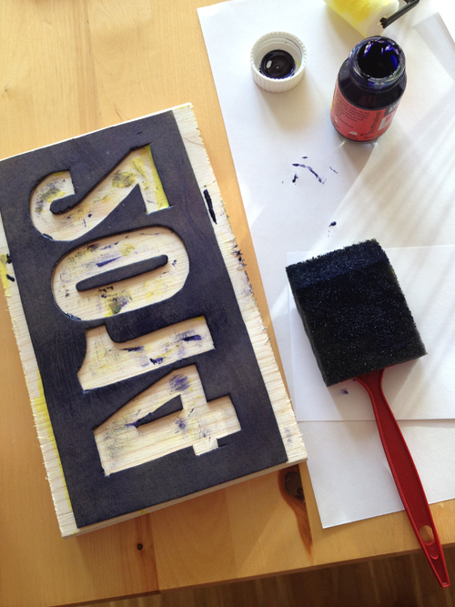 binedoro ⎮ Stempel herstellen ⎮ Stoff selbst bedruckt ⎮ DIY
