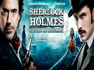 Sherlock Holmes A Game of Shadows Robert Downey and Jude Law Poster