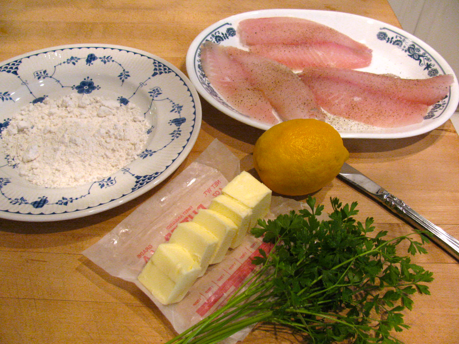 Rita's Recipes Tilapia Meuniere