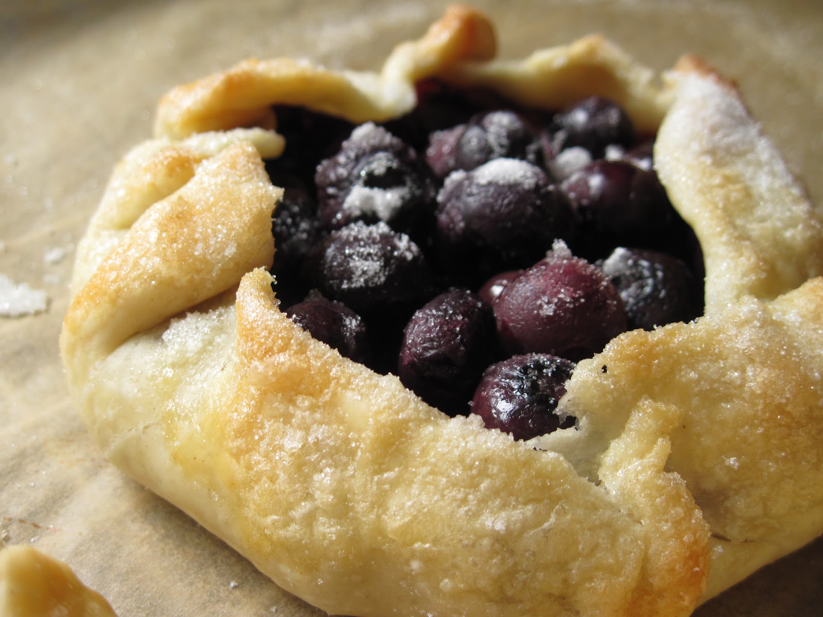 Blueberry crostata a recipe Yankee Kitchen Ninja
