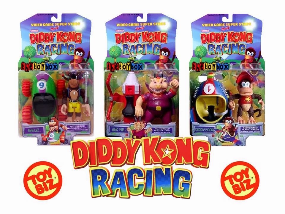 banjo-kazooie diddy kong racing