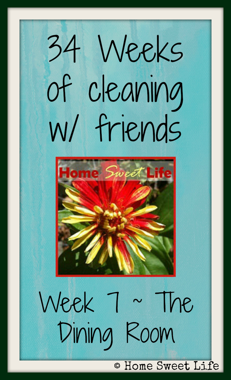 Home Sweet Life Blog 34 weeks of cleaning with friends