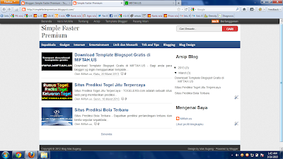 Download Template Gratis di MIFTAH.US