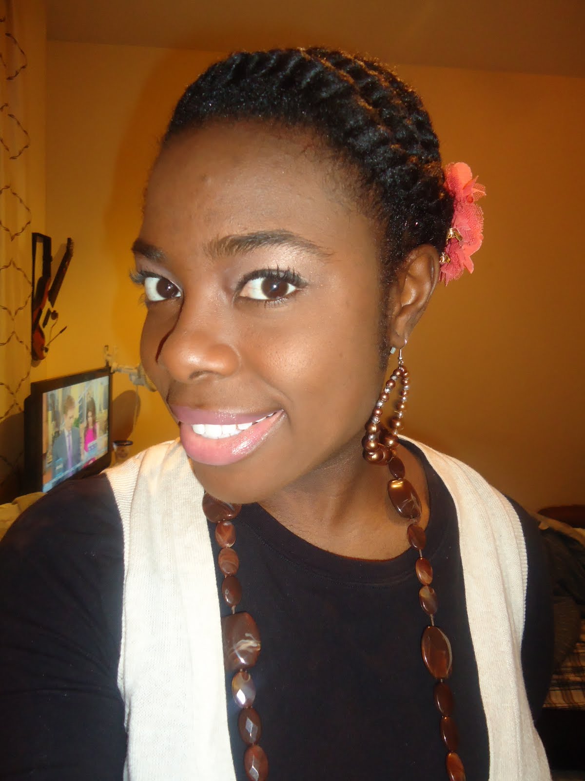Short Flat Twist Protective Styles For Natural Hair for Simple Haircut