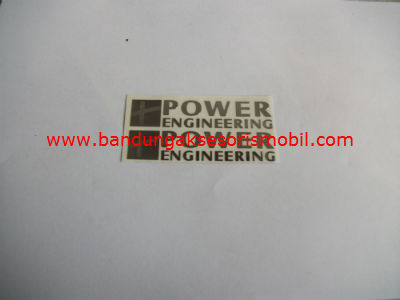 Emblem Alumunium 3M Kecil 2 Pcs Power Engineering Emblem Alumunium 3M Kecil 2 Pcs Power Engineering