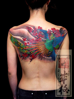 Tattoos de Pavão Imagens de Tattoos de Pavão