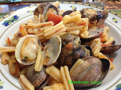 Gnocchetti sardi alle vongole Gnocchetti sardi alle vongole