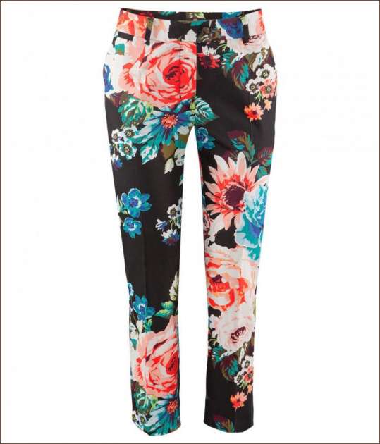 My Scrambled Style H&M Floral pants