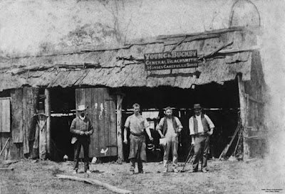 Australian life in Queensland in the bushrangers time