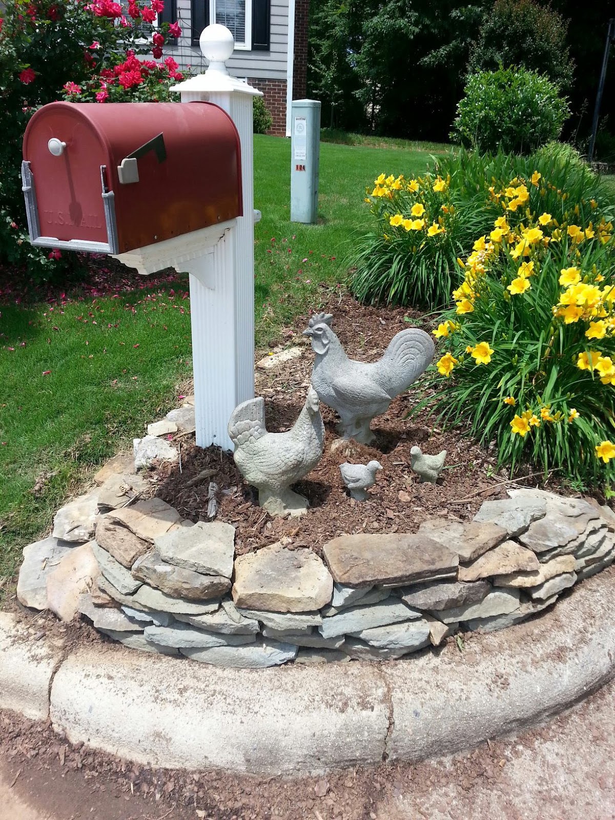 YankeeBelle Cafe Chicken Wings and Concrete things