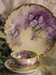 Tea Cup in Lavender