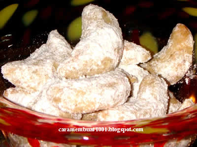 Resep Kue Putri Salju Resep Kue Putri Salju