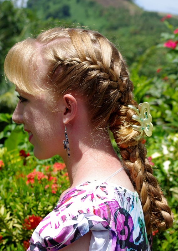 Braids & Hairstyles for Super Long Hair BasketWeave French Braids