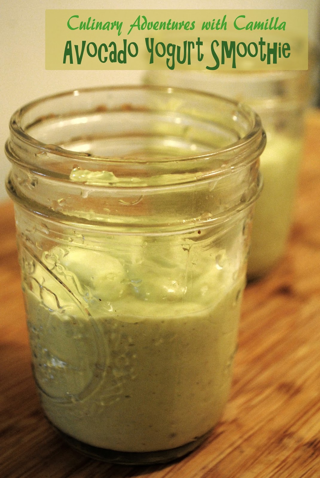 Avocado Yogurt Smoothie