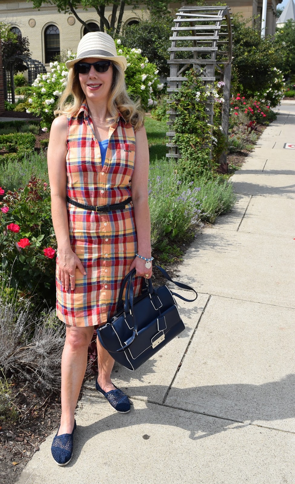 Tickled Pink Woman: What I Wore: B-BQ in the Country...