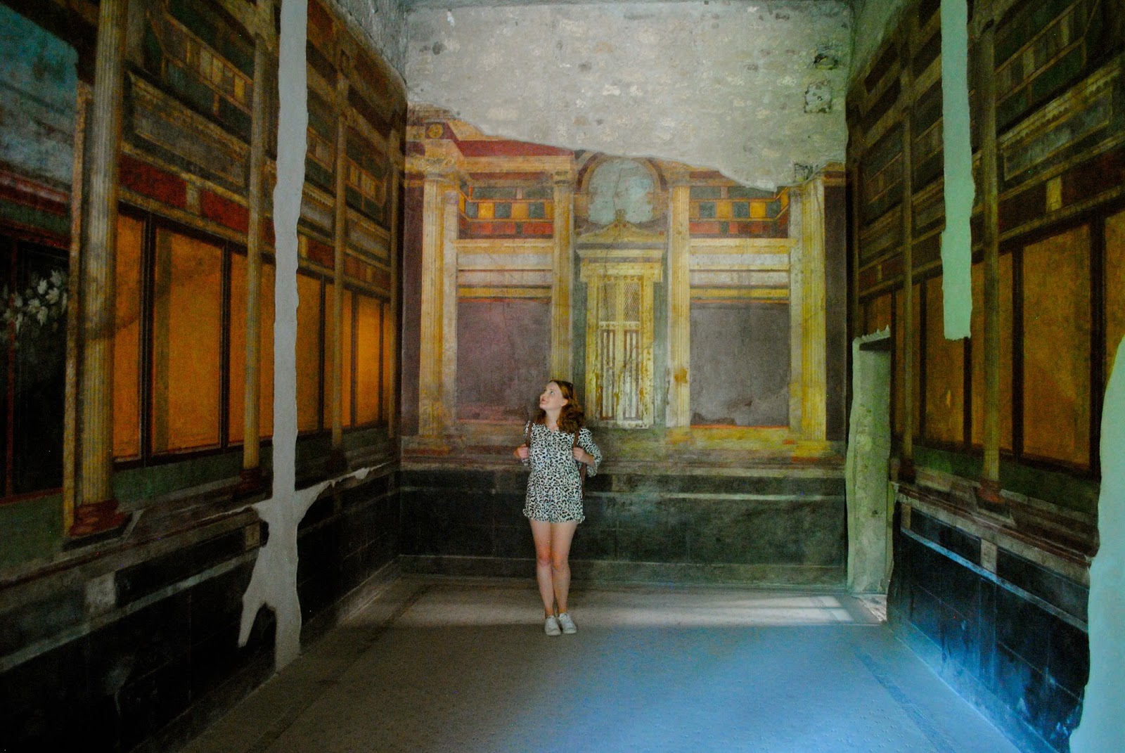 Villa of Mysteries in Pompeii Italy