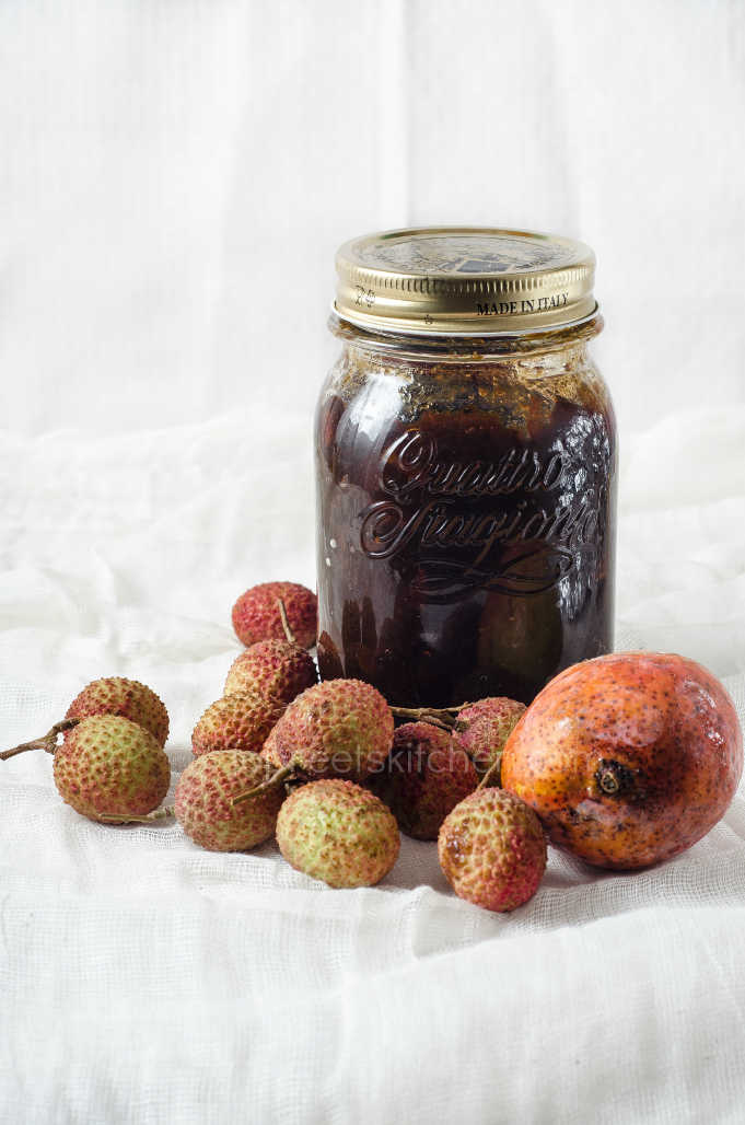 Spiced Mango, Kiwi & Litchi Jam without Pectin / Homemade Mango Jam