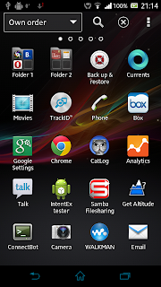 Xperia Launcher - Tema Android rasa Sony Xperia Z
