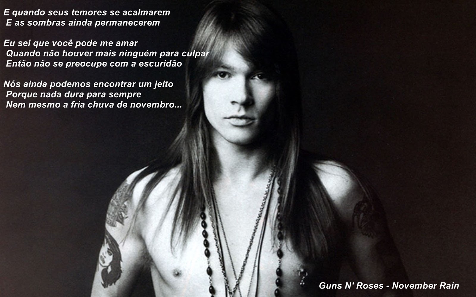 Trechos de Músicas - Guns N' Roses
