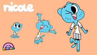 The Amazing World of Gumball Nicole HD Wallpaper