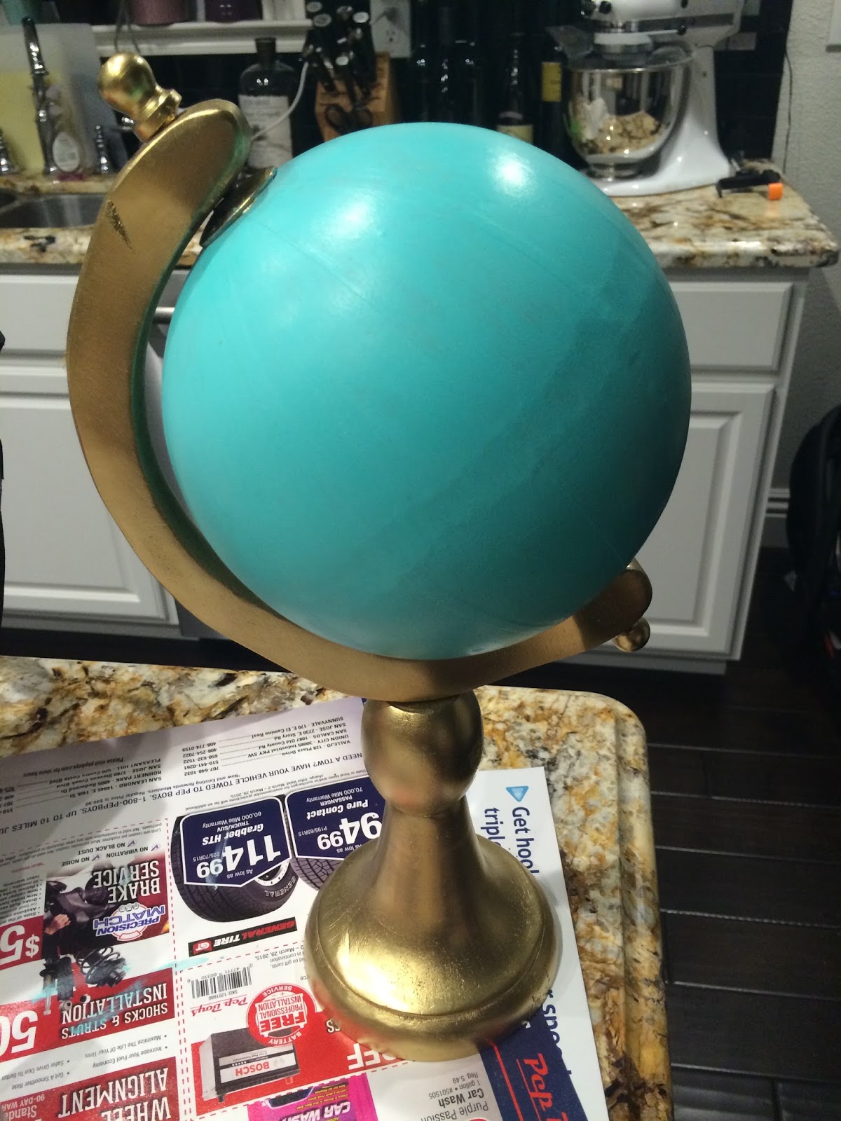 BABIES BABE! Hand Painted GlobesDIY