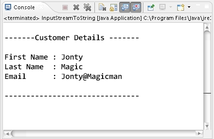 Inputstream To String Array Java