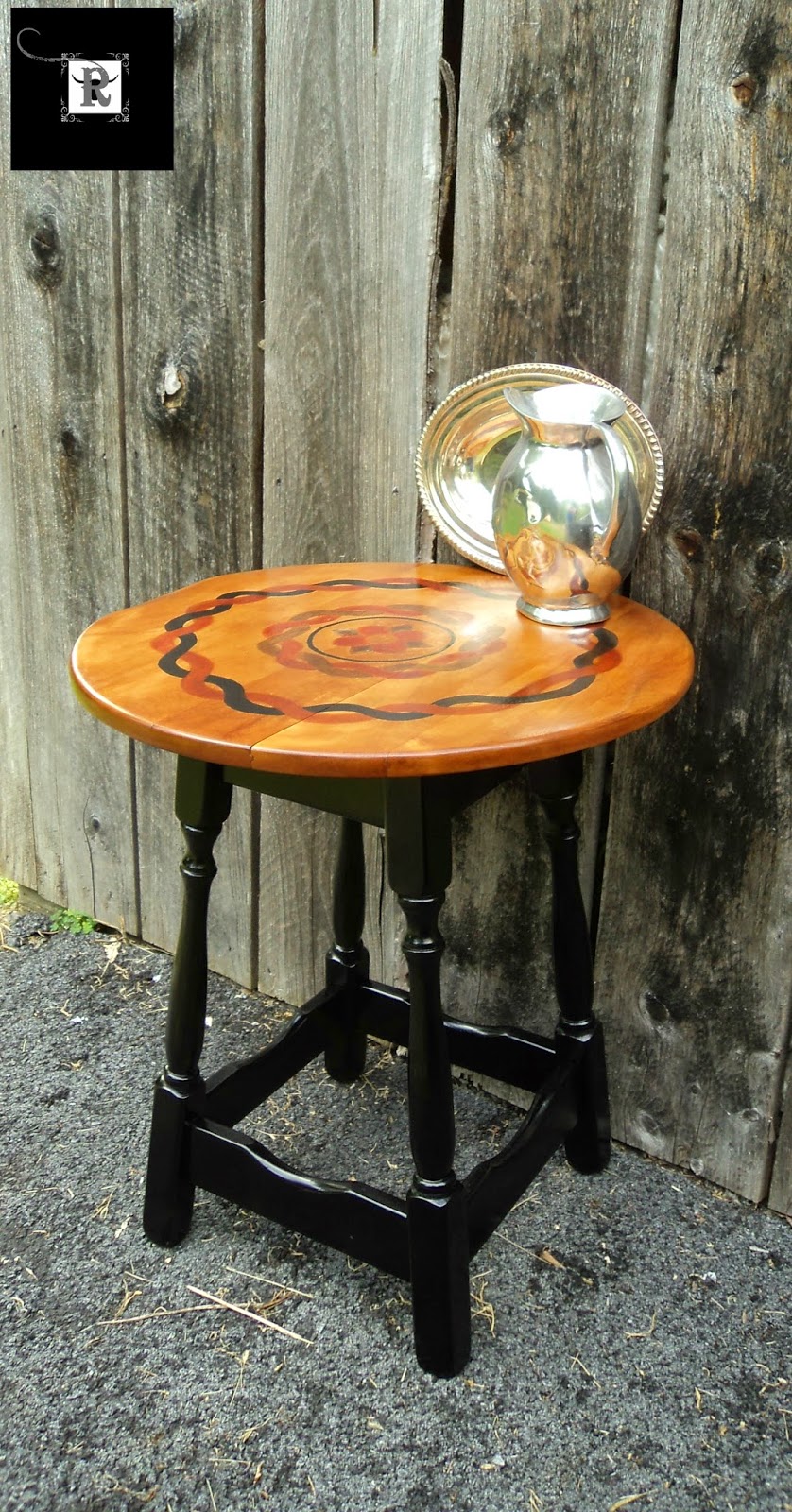 Stain Painted Accent Table Redo It Yourself Inspirations Stain