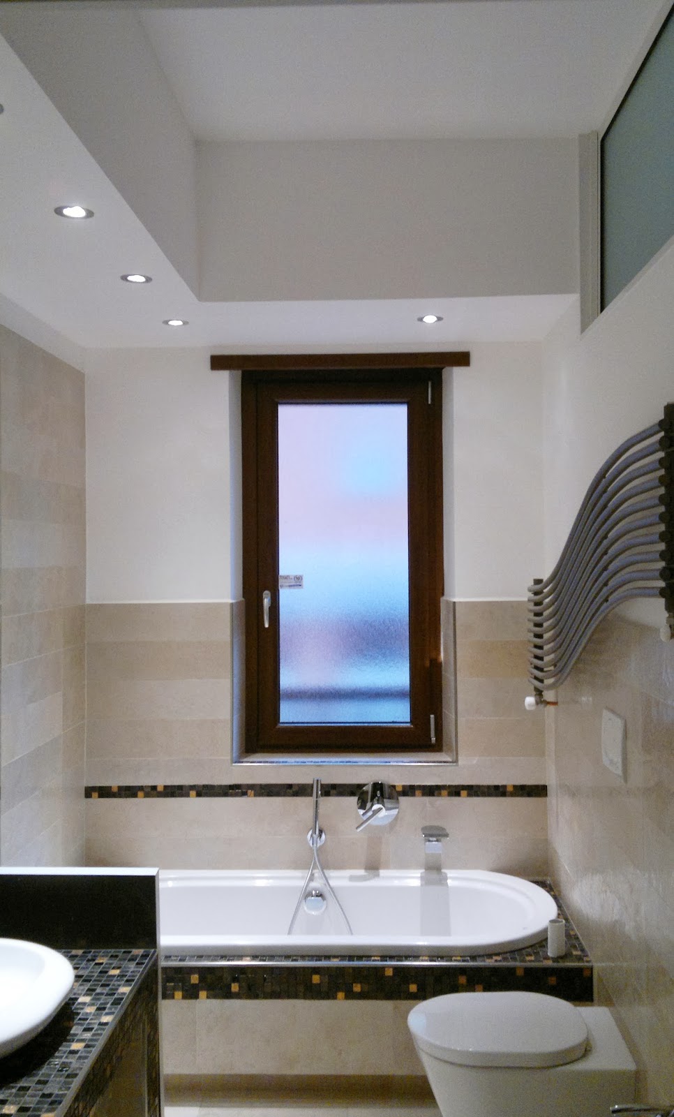 Illuminazione led soggiorno: luce led palermo progetti. valastro ... Controssoffitto bagno ripostiglio