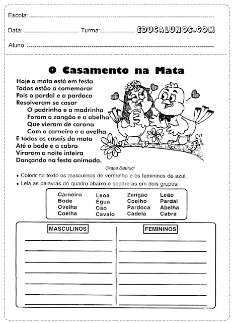 O casamento na mata