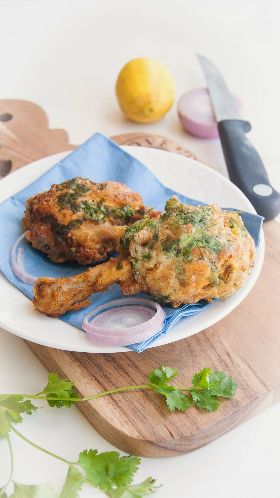 Always Hungry Fried Chicken Chicken drumsticks cooked with Indian