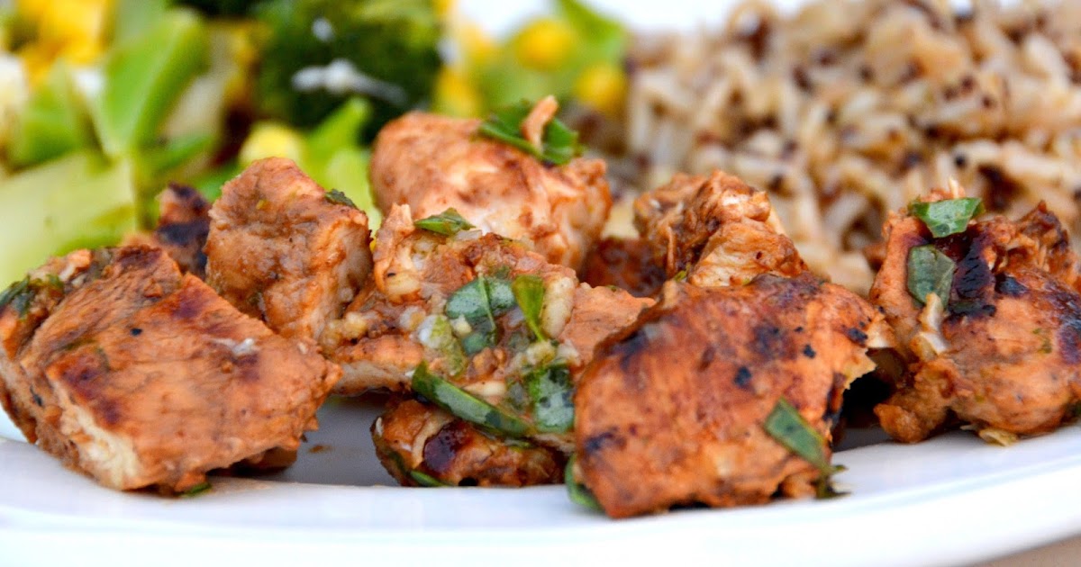 Processed Free and Me Lime Marinaded Chicken with Basil Lime Sauce