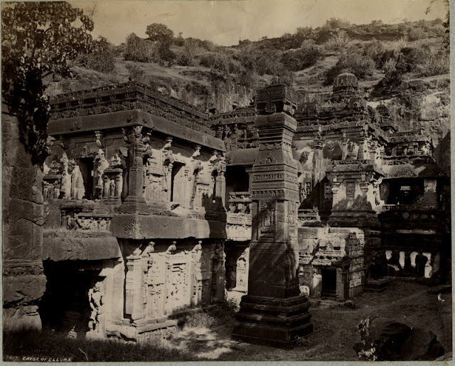 The+Caves+of+Ellora+-+1870's
