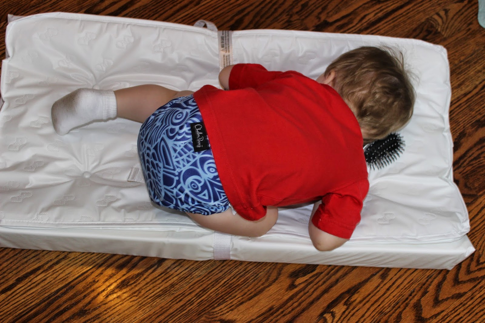 Trying To Go Green Baby's Journey Pillowtop Changing Pad Review & Giveaway