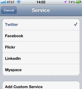 iOS 5 Include Facebook, Myspace, LinkedIn And Flickr