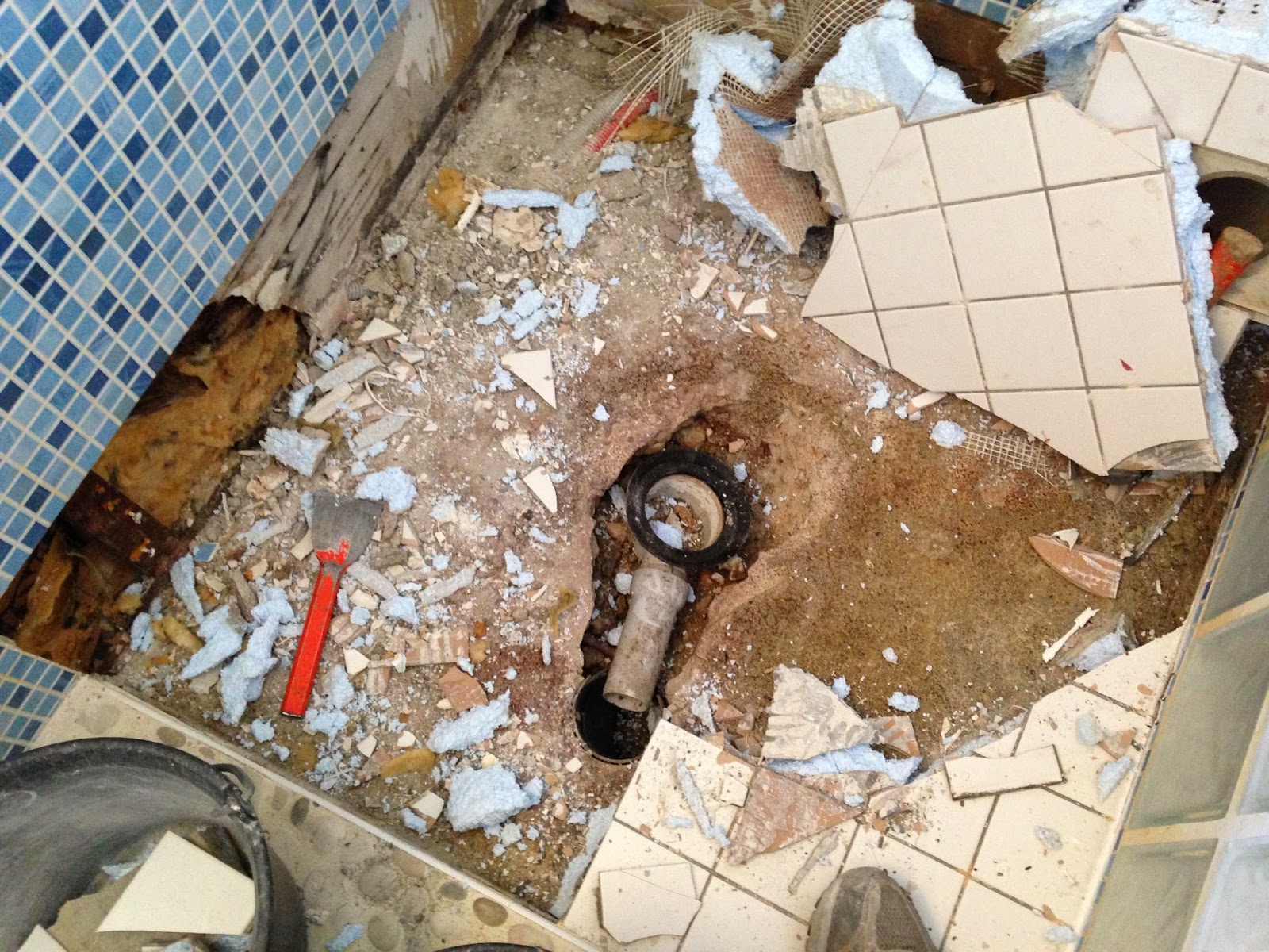 ALC Plomberie Fuite sur Douche à l'Italienne