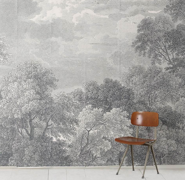 a life's style etched arcadia mural
