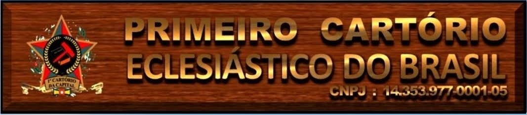 PRIMEIRO CARTÓRIO ECLESIÁSTICO DO BRASIL