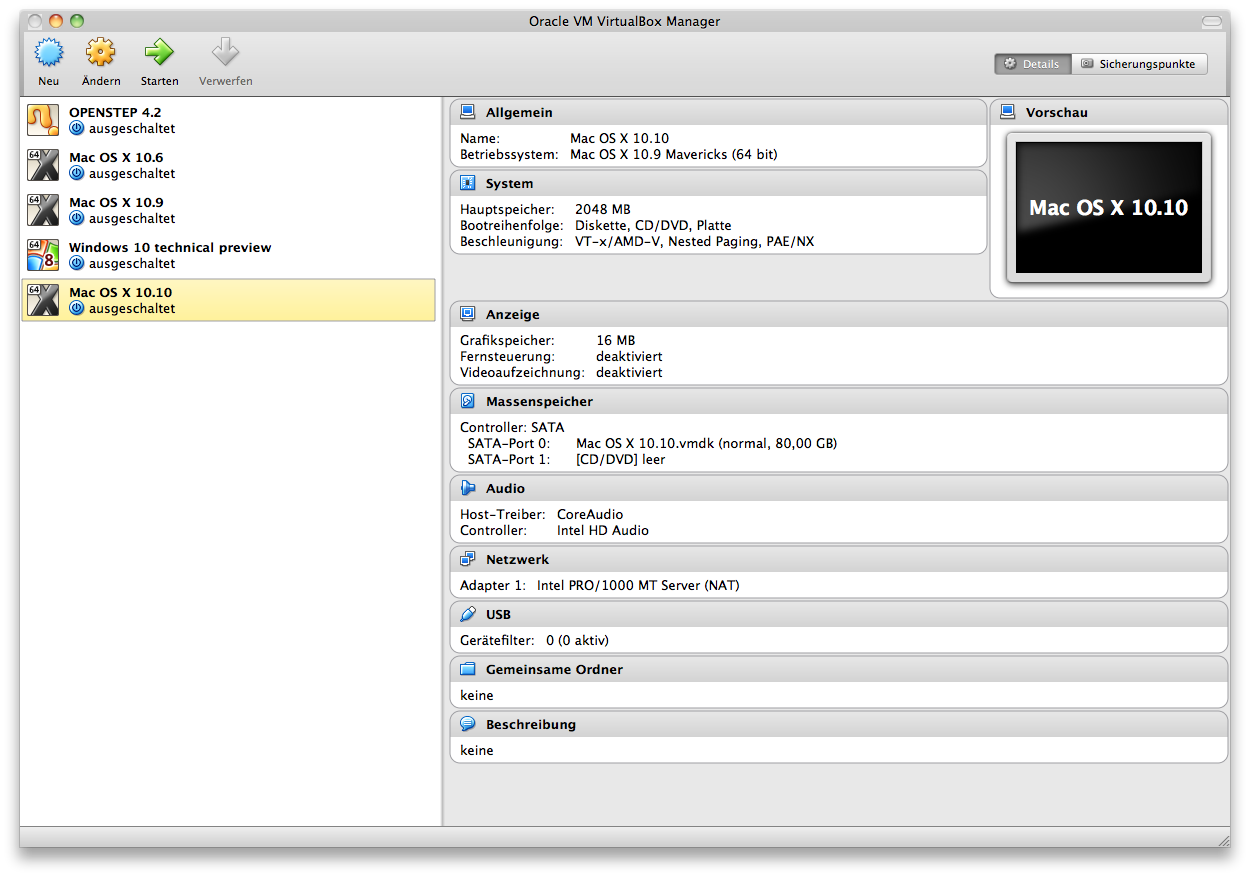 virtualbox mac yosemite