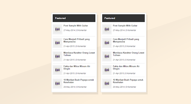 Cara Memasang Widget Recent Post by Label Cara Memasang Widget Recent Post by Label