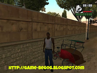 Mod Becak GTA San Andreas Indonesia Mod Becak GTA San Andreas Indonesia