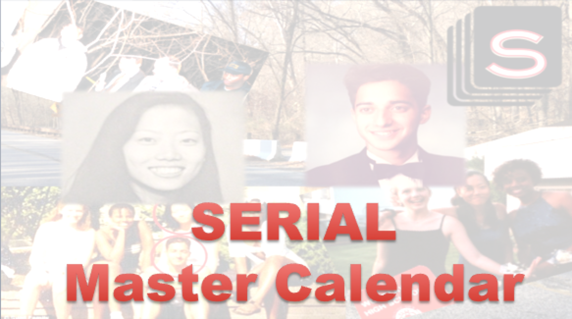 Serial Master Calendar