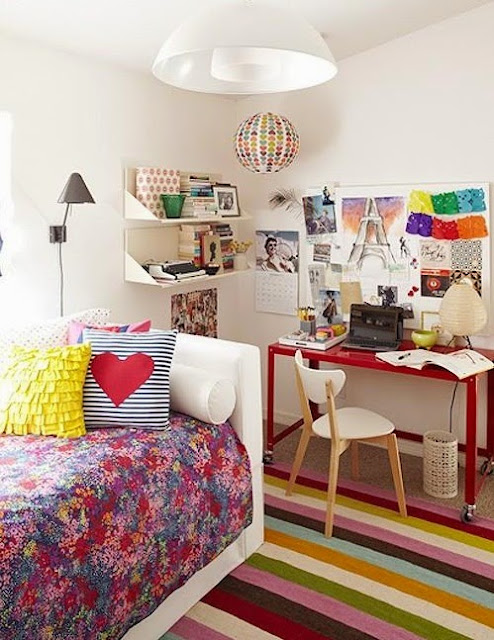 Colorful Teen Bedroom Ideas