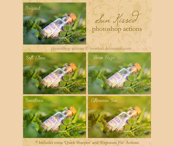 Sun Kissed Actions in Photoshop Sun Kissed Actions in Photoshop