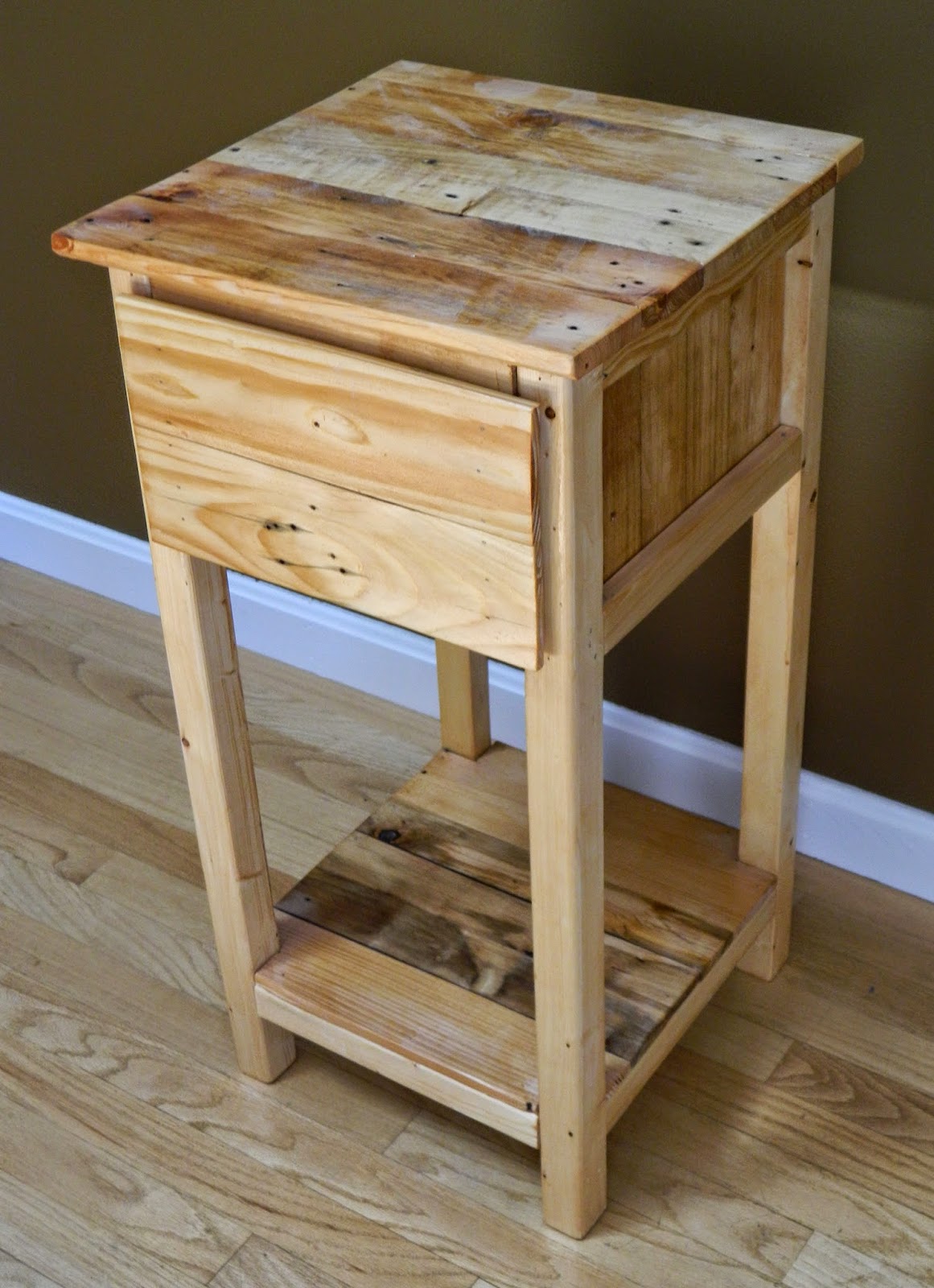 Creations By ASH Pallet Nightstand