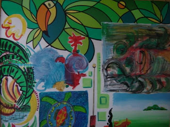 PINTURA E COLAGEM  2008