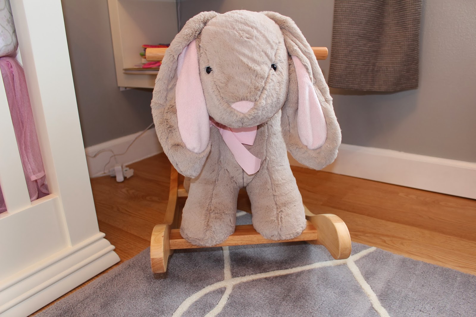pottery barn bunny rocker