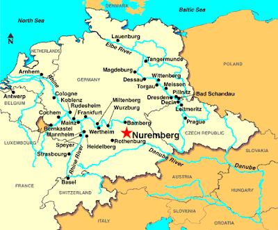 Nürnberg Stadt Karte