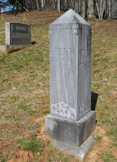 Grave of Malachi Reeves, Jr., grandson of James Reeves
